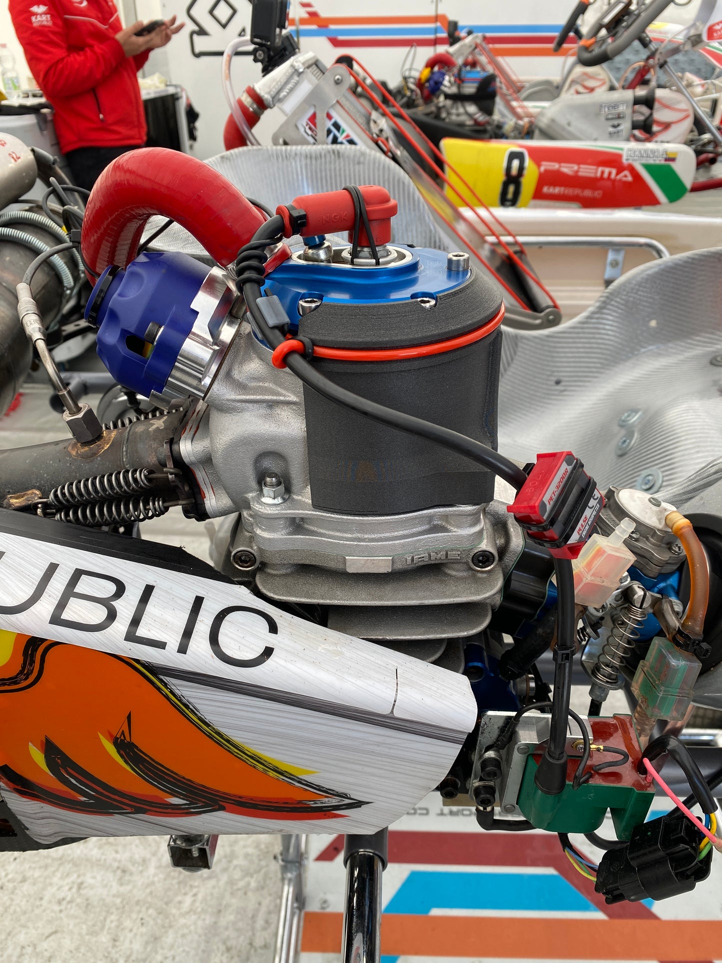 Logik Cylinder Cover for Iame Engines