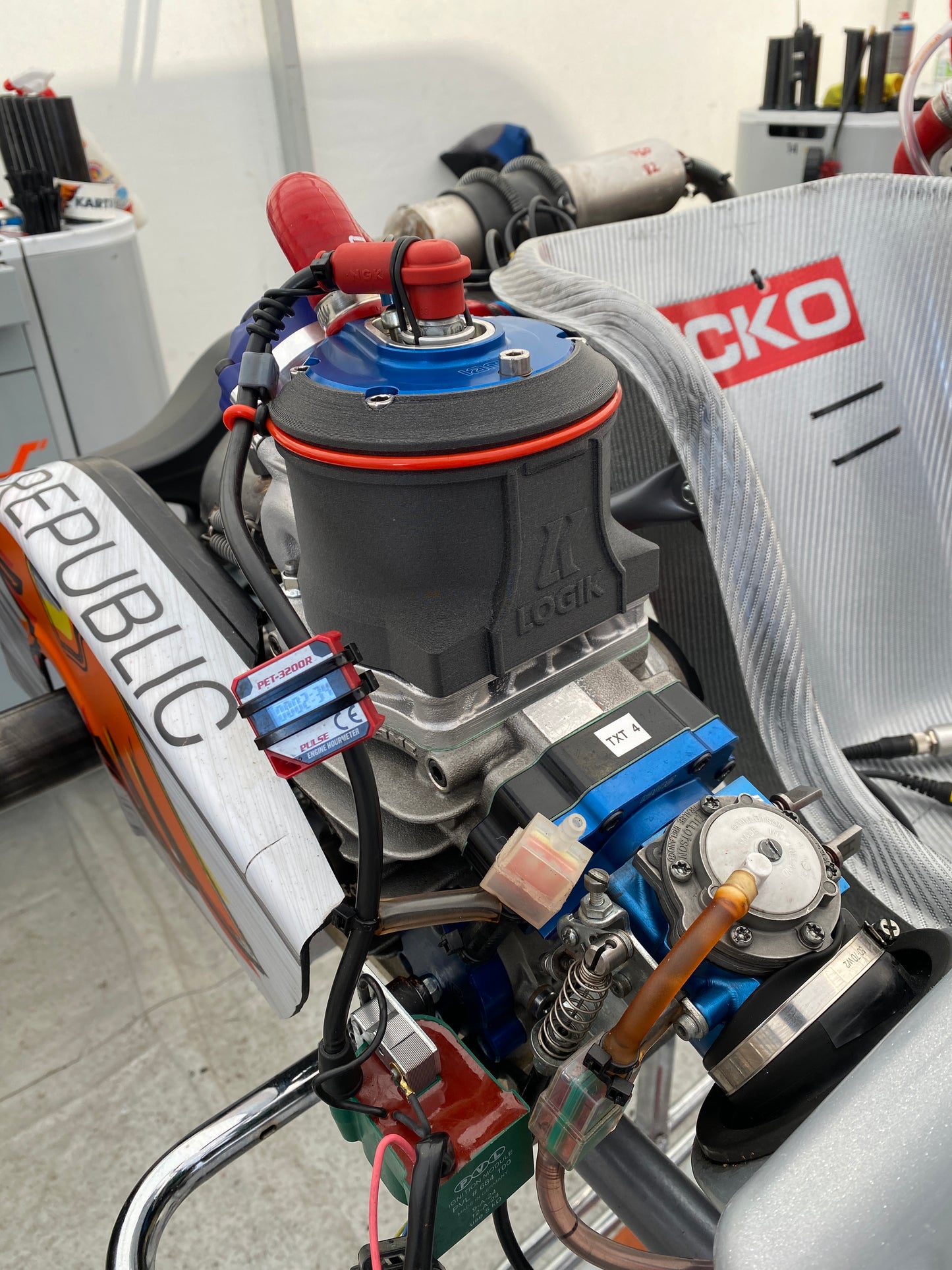 Logik Cylinder Cover for Iame Engines