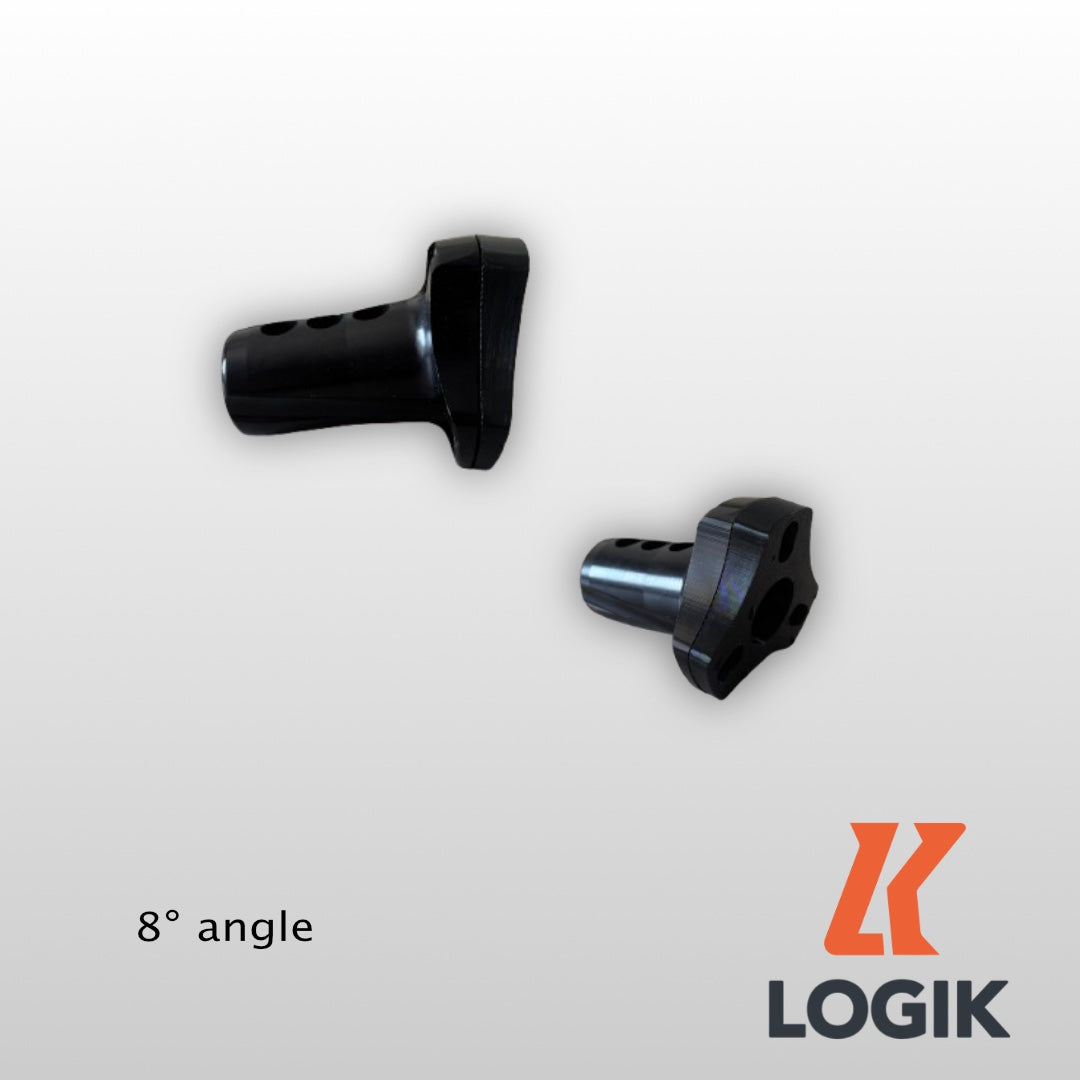 Angled Steering Wheel Spacers – Kart Republic Compatible (3D Printed)
